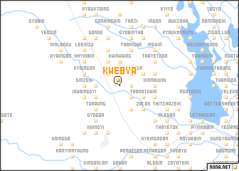 map of Kwebya