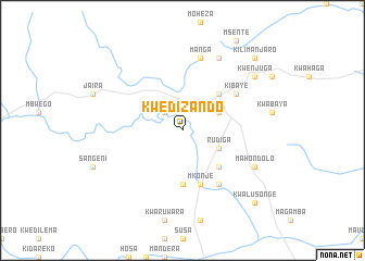 map of Kwedizando