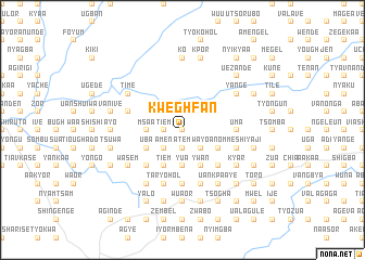 map of Kweghfan