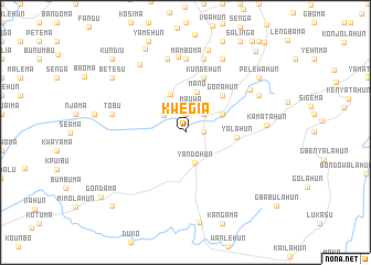 map of Kwegia