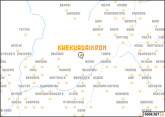 map of Kweku Adaikrom