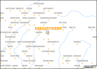 map of Kwekuntikrom