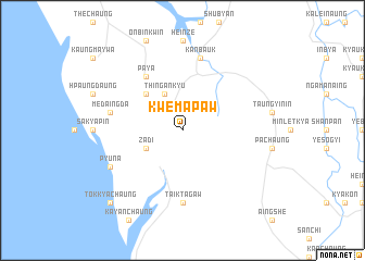 map of Kwemapaw