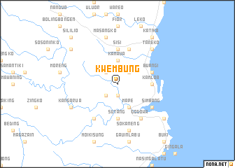 map of Kwembung