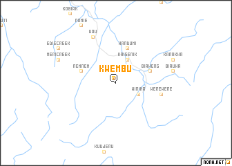 map of Kwembu