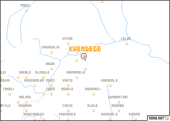 map of Kwemdege