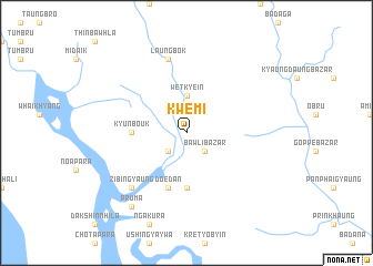 map of Kwemi