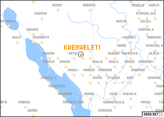 map of Kwemweleti