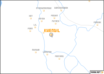 map of Kwendil