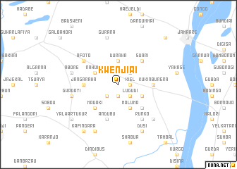 map of Kwenjiai