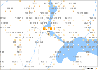 map of Kwenu