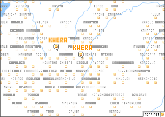 map of Kwera