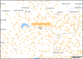 map of Kwesan-dong