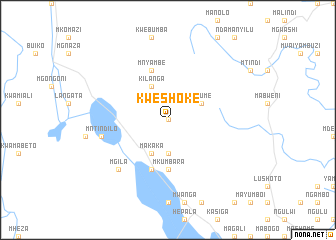 map of Kweshoke