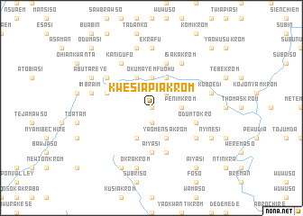 map of Kwesiapiakrom