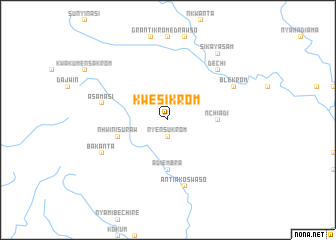 map of Kwesikrom