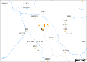 map of Kwibin