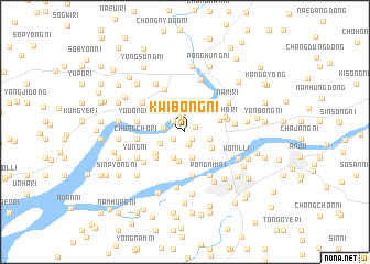 map of Kwibong-ni