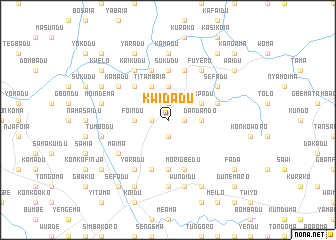 map of Kwidadu