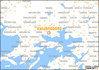 map of Kwijŏng-dong