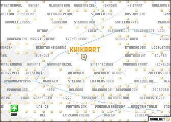 map of Kwikaart