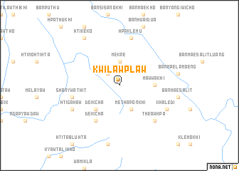 map of Kwilawplaw