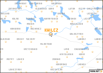 map of Kwilcz