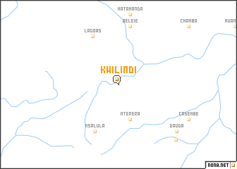map of Kwilindi