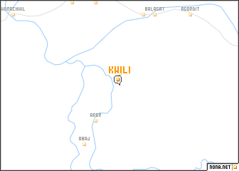 map of Kwili