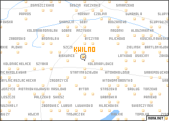 map of Kwilno