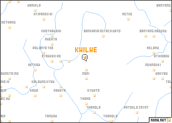 map of Kwilwe