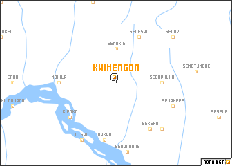 map of Kwimengon