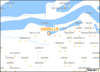 map of Kwinella