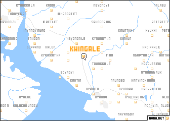 map of Kwingale