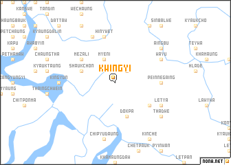 map of Kwingyi