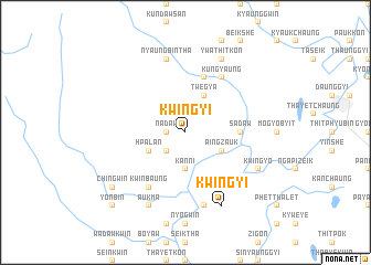 map of Kwingyi