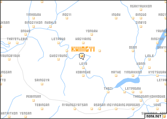 map of Kwingyi