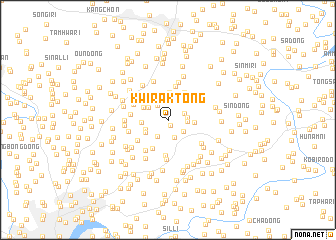 map of Kwirak-tong