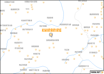 map of Kwirarire