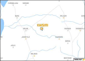 map of Kwisini