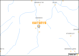 map of Kwitanya