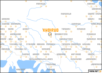 map of Kwoiruo
