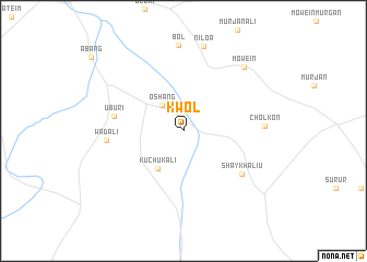 map of Kwol