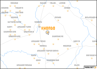 map of Kwondo