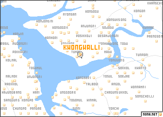 map of Kwŏn\