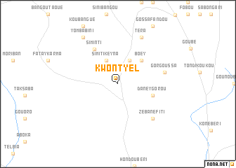 map of Kwontyel