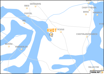 map of Kwot