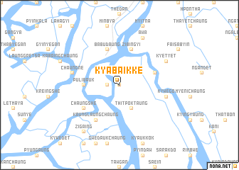 map of Kyabaikke