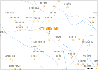 map of Kyabasaja