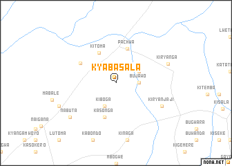 map of Kyabasala
